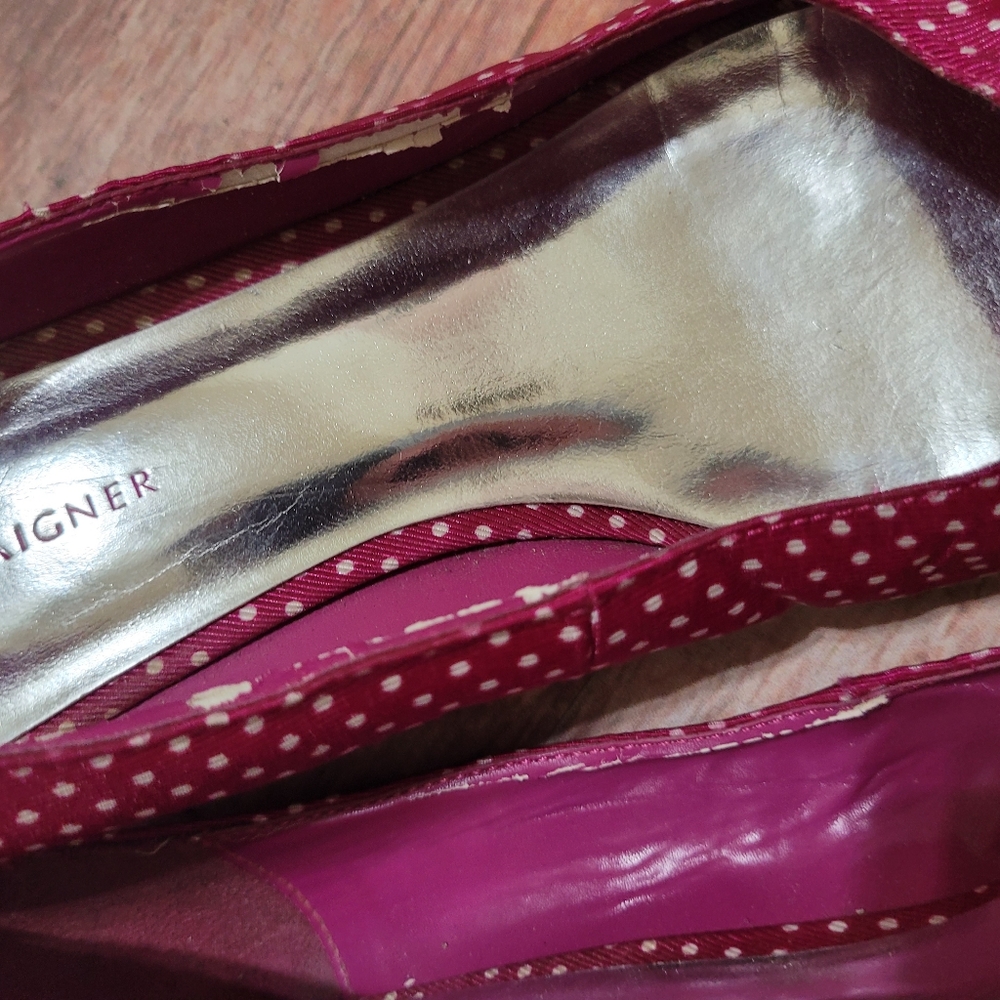 ⭐️ Etienne Aigner polka dots wedges - Picture 4 of 7